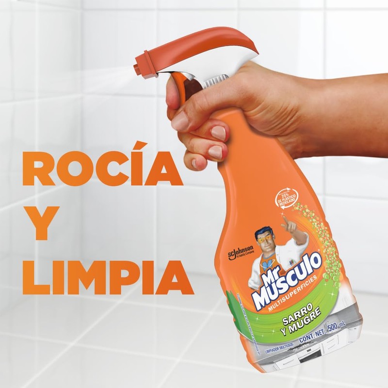 MR MUSCULO DESTRUYE SARRO/MUGRE 500 ML ATOMIZADOR