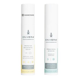 Kit Adios Manchas Protector Fps 50+ Y Crema De Noche Envera