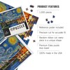 Lantern Press 1000 Piece Jigsaw Puzzle, Kansas, Starry Night