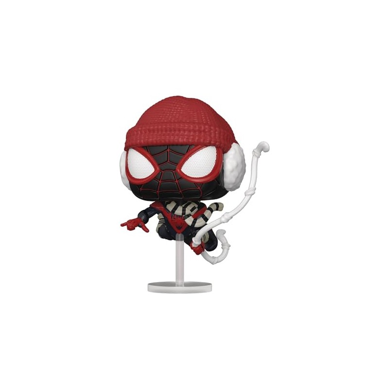 Pop Miles Morales Winter Suit Vinyl Figure