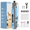 SCHTUMPA Cordless Rotary Tool 4V Pro, 5-Speed Rotary Tool Kit