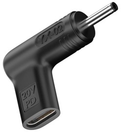 Bacron 100W PD USB C to DC 3.5x1.35mm Adapter 12V, Female USB C to 3.5x1.35mm DC Male, Type C to 3.5x1.35 mm Adapter Made for IP Camera, LED Lights, Routers, Sensors, CCTV Wireless Camera Series