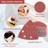 60 Pcs Mouse Sanding Pads, Multi Tool Sanding Pads for