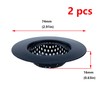 Antrader Kitchen Sink Strainer,3" Top / 1.5" Basket,Stainless Steel Sink