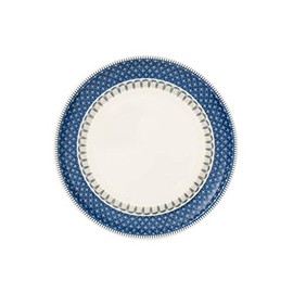 Villeroy & Boch Casale Blu Salad Plate, 8.5 in, Premium Porcelain, White/Blue