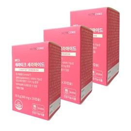 Nutricore Ceratique Ceramide 360mg x 30 capsules x 3 boxes, 3 months supply of fish collagen / 뉴트리코어 세라티크 세라마이드 360mg x 30캡슐 x 3박스 3개월분 피쉬콜라겐