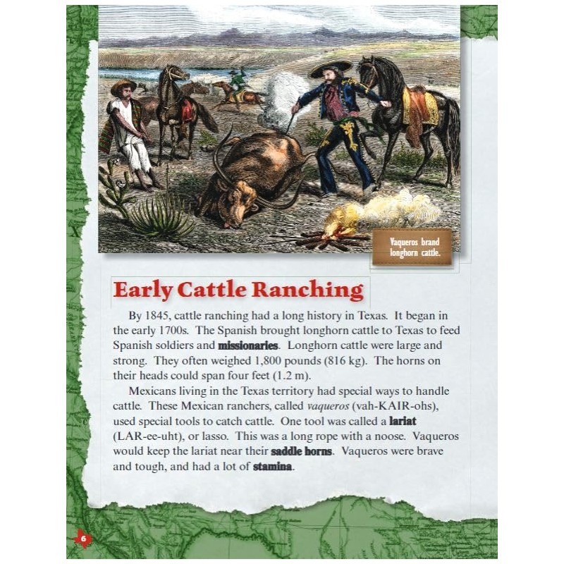 War, Cattle, and Cowboys: Texas As a Young State (Primary