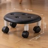 Rolling Stool, Stool with Wheels Rolling Stools Low Stool Low
