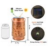 Dragonfly Solar Lantern, Metal Solar Lantern Outdoor Waterproof LED Solar