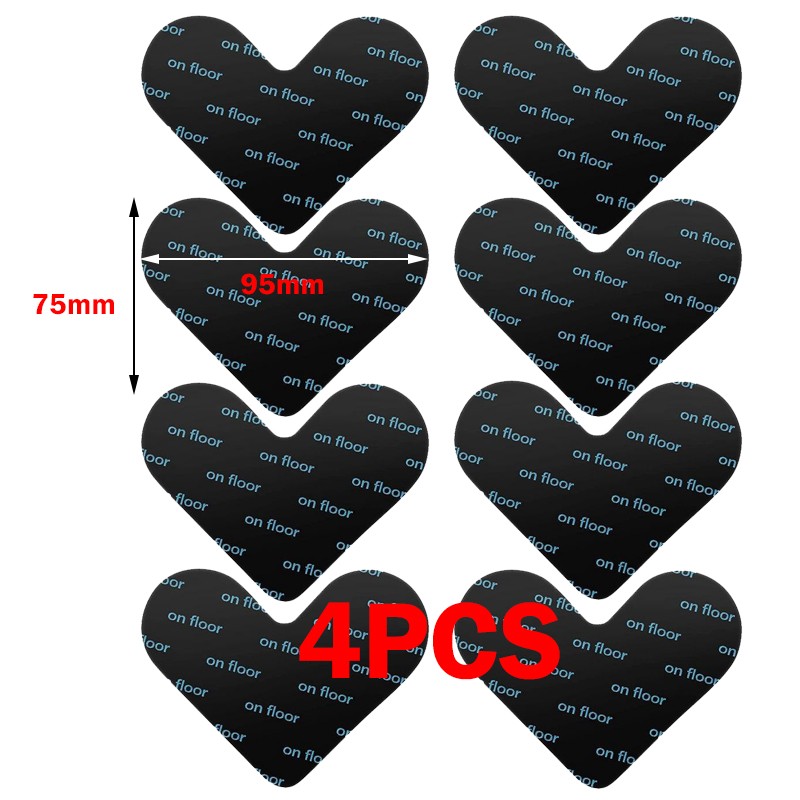 Reusable Rug Corner Gripper Pads for Keeping Rug Edges Flat