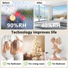 Dehumidifier 1800ML 61Oz Small Dehumidifiers for Home 1000 Ft² Safety