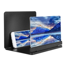 125 Lupa de Pantalla de teléfono Celular 3D de 10 Pulgadas, Amplificador de películas 3D HD, Soporte de Lupa de Pantalla de teléfono