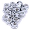 M4 (4mm) Serrated Flange Hex Nut - Steel (Pack of