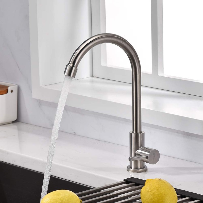 Ibergrif M18703 Kitchen Faucet, Single Cold Water Kitchen Taps, Sink