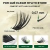 Extensiones De Pestañas 8-16mm 280pcs Naturales Mixtas Jst®