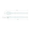 TEKTON 1/4 Inch Drive x 4-1/2 Inch Bit Ratchet |