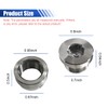 2PCS Oxygen Sensor Stepped Mounting Bung and Plugs, M18-1.5 Threaded