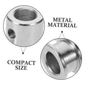 Operitacx 2pcs Metal Rotisserie Grill Fork Bolt Replacement Part for Spits Bbq Accessory with Stable Support Compatible with Various Grilling Rods Lightweight and Easy to Install