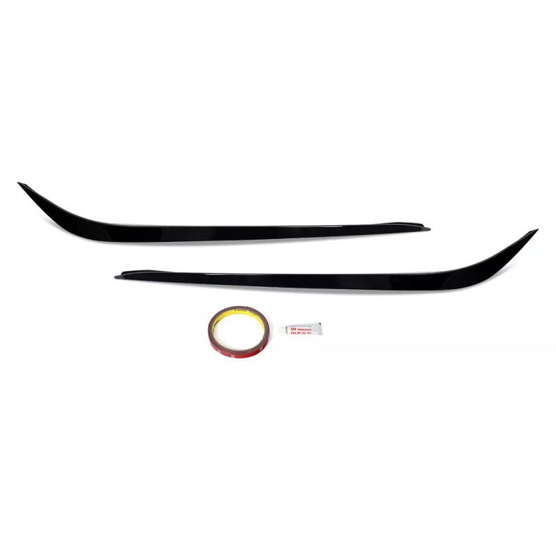 Fit for Benz C117 W117 CLA45 2013-2015 Front Splitter Canard