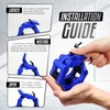 Yes4All 2 Inch Barbell Clamps Pair, Pro Lockjaw Collar Set