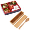 Portable Dinnerware Set Reusable Tableware Wooden Spoon Chopsticks Fork for