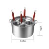 Buokaiw Pasta Cooker with Strainer,Stainless Steel Pasta Cooker Insert Set,