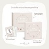 mintkind® Guest Book "Meine Babyparty" Beige - Baby Shower Gift