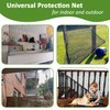 KAERYHET Safety Rope Net Kids Pet Stairs Balcony Railings Protection