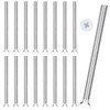 40Pcs Extra Long Outlet Screws, 6-32 x 1-1/2 Inch White