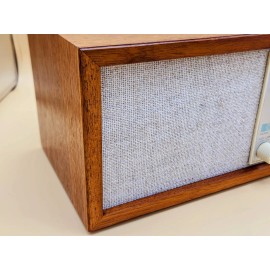 KLH NEW Replacement Grill KLH Model Twenty One 21 Radio Precut Easy Install Lite Tan