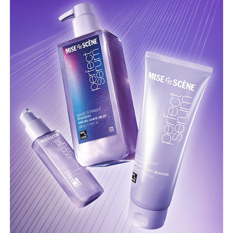 Mise en Scène Perfect Magic Straight Serum Shampoo, 530ml, 1