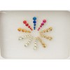 BB200 Multi Colour Gold Silver Stone Bindi Tattoo Tikka Bollywood