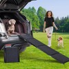 Uross Dog Ramp for Car 71" Long- Collapsible Pet Ramps