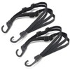 2pcs 24-Inch High Elastic Bungee Cord Motorcycle Helmet Ropes with