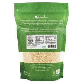 kevala Kevala Organic Toasted Sesame (Hulled) - Gluten Free, Roasted Seeds for Tahini, Kosher, Non GMO Project Verified, Vegan Seasoning, 32 oz, 2 lb