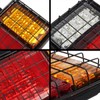 Partsam 2Pcs LED Truck Trailer Tail Lights Bar Kit 40