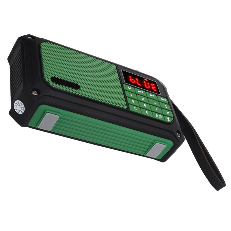 K-81 Multi function Radio Flashlight FM Radio Wireless Bluetooth Speaker