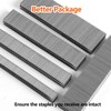 SITLDY 2000-Count 18 Gauge 1/4 Inch Narrow Crown Staples 1-1/2