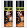 U-POL Raptor U-Pol 4909 Gloss 1K Black Wheel Paint 10 oz (2 Pack)