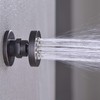 Solid Brass Body Spray Shower Jet - Round Massage Side