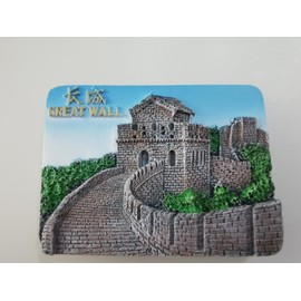 3D Great Wall of China Decorative Fridge Magnet, Tourist Souvenir, UNESCO World Heritage Site (The Great Wall of China)