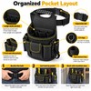 Electrician Tool Pouch for Work – Multi-Pocket Oxford Cloth Waist