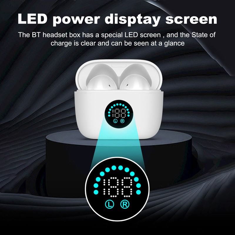 Wireless Earbuds For Music Wireless BT 5.3 Earbuds With Led