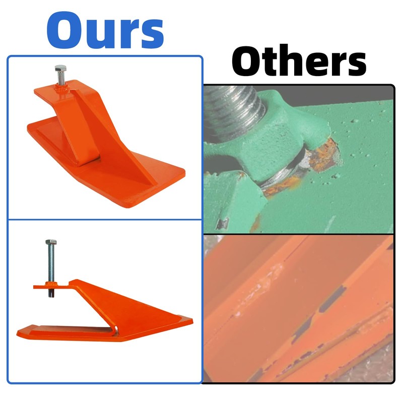 FLITURE Tractor Bucket Protector: Snow Removal Bucket Protector 2pcs Steel