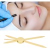 Fabater Brújula Regla para Cejas Posicionamiento Preciso Ajustable Herramienta de