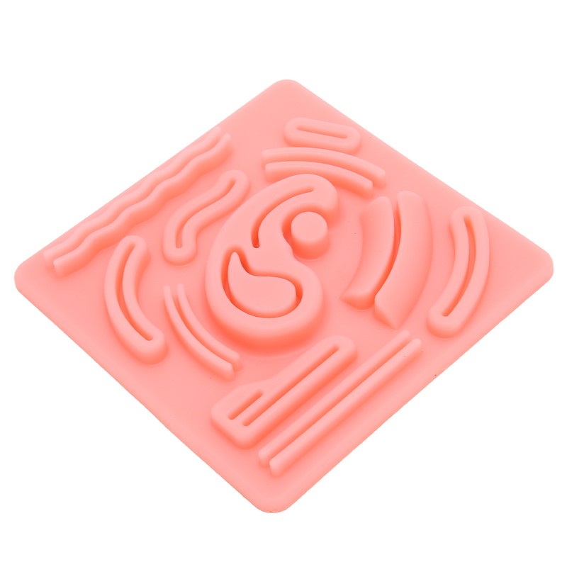 Silicone Laparoscopic Suture Simulation Pad 3D Laparoscopic Suture Pad with