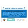I Am Immunocompromised Assistance Card 5 pcs