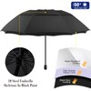 DUOUPA Adjustable Sun Umbrella with Clamp Clip UPF 50+ Portable