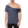 HIBOCT Post Shoulder Surgery Shirts for Men After Rotator Cuff
