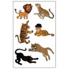 Premium Big Cat Tattoos: Lion, Cheetah, Tiger, Jaguar, Black Panther,